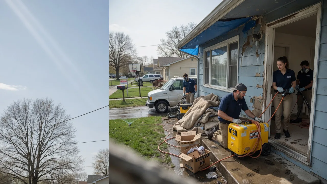 Basement Flood Cleanup in Hobson, MT near me